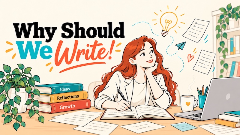 Why Should We Write!
