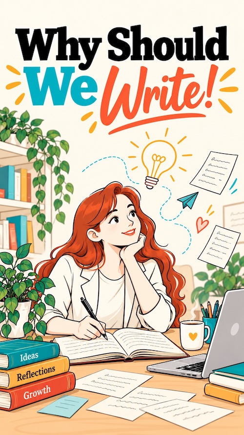 Why Should We Write!