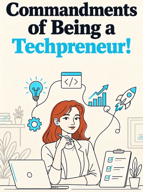 15 Commandments of Being a Techpreneur!